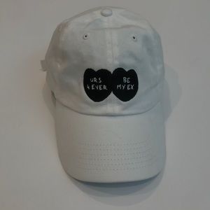 White Graphic Hat